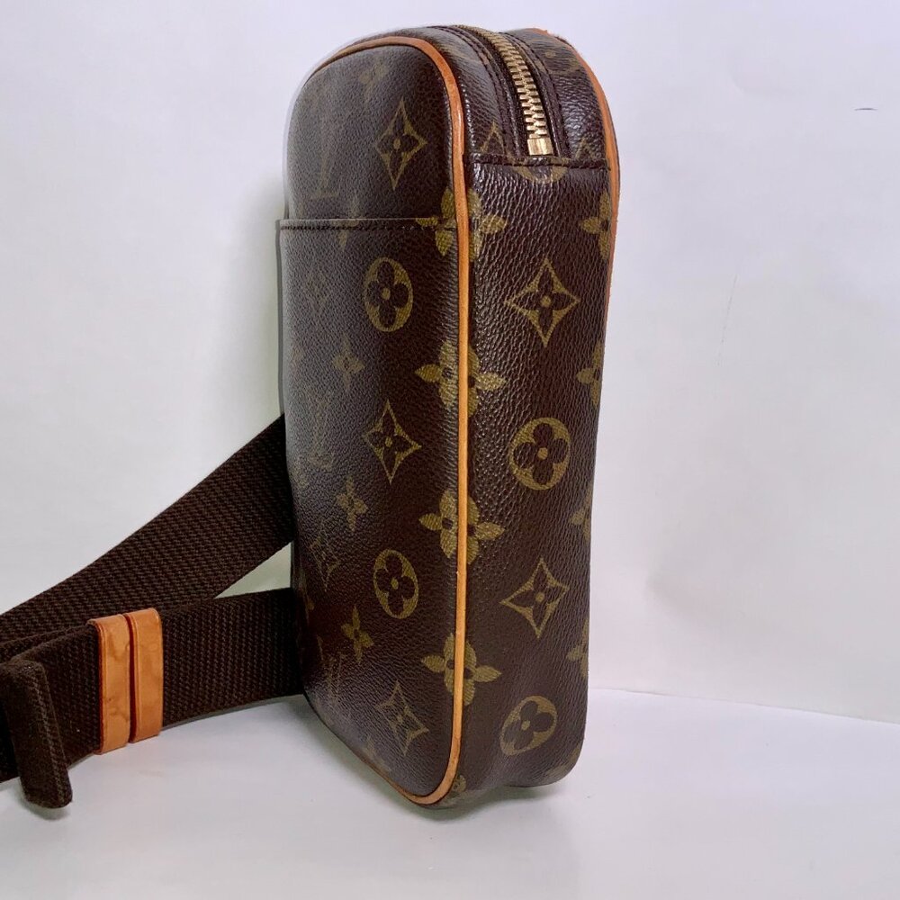 Auth Men's Louis Vuitton Monogram Ganju M51870 Body Bag - Picture 3 of 16